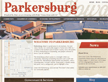 Tablet Screenshot of parkersburgia.com